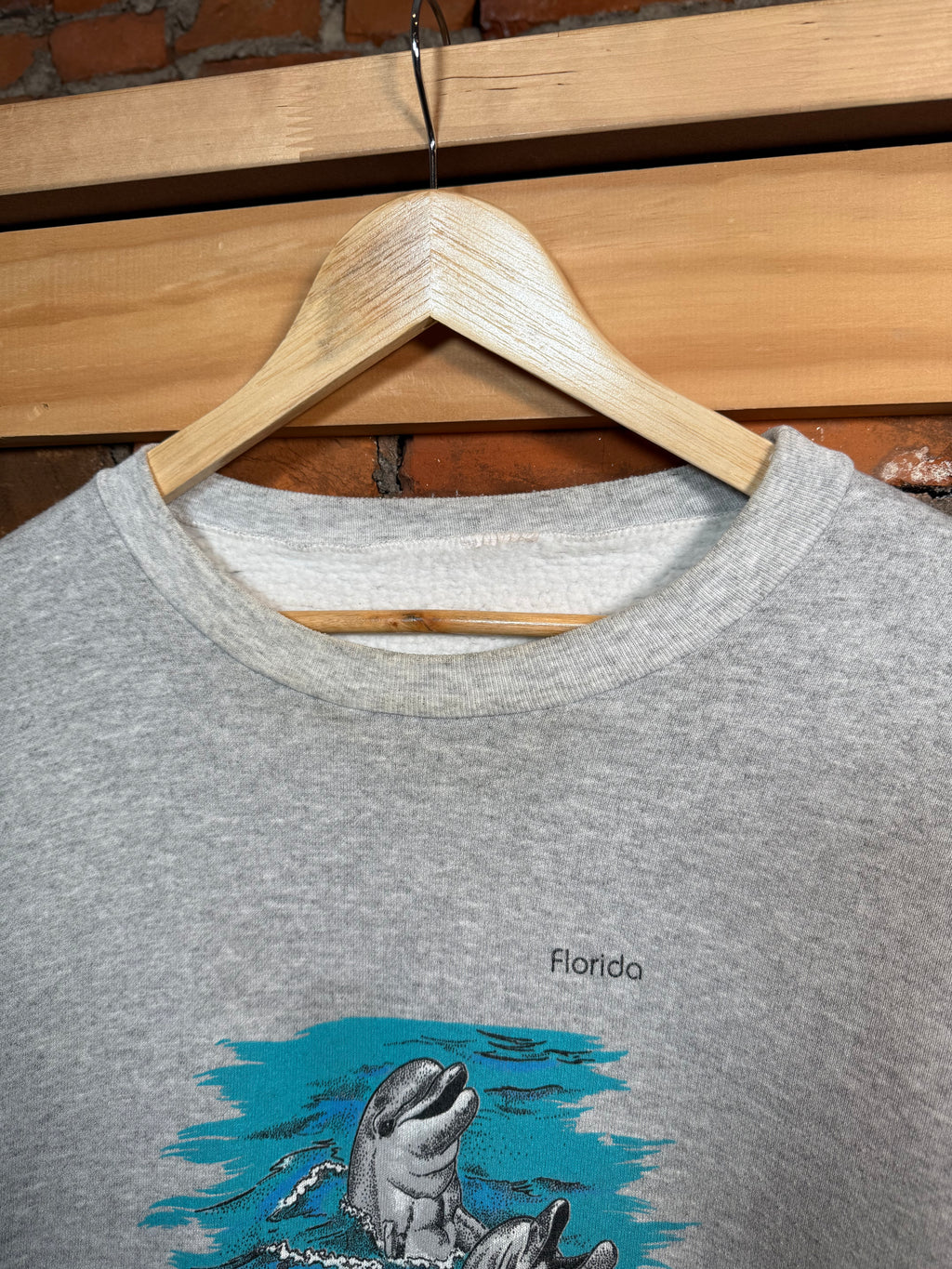 Vintage 90s Dolphins Crewneck (M)
