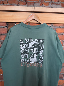 Vintage 90s Ribcage Double Sided Shirt (XXL)