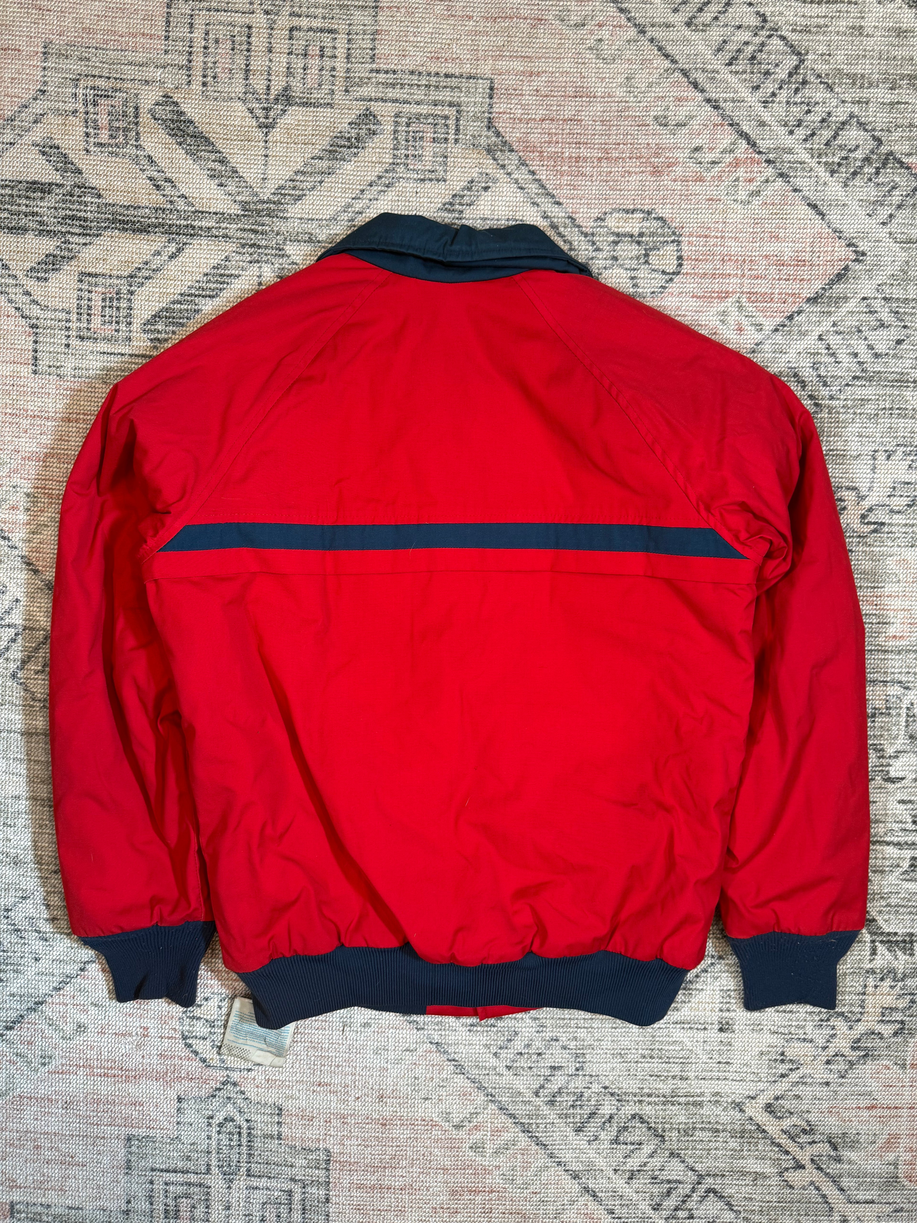Vintage 80s Woolrich Blue and Red Ski Coat (S)