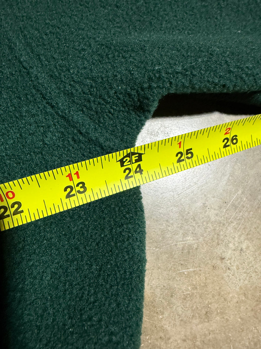 Vintage Fila Green Fleece Pullover (L)
