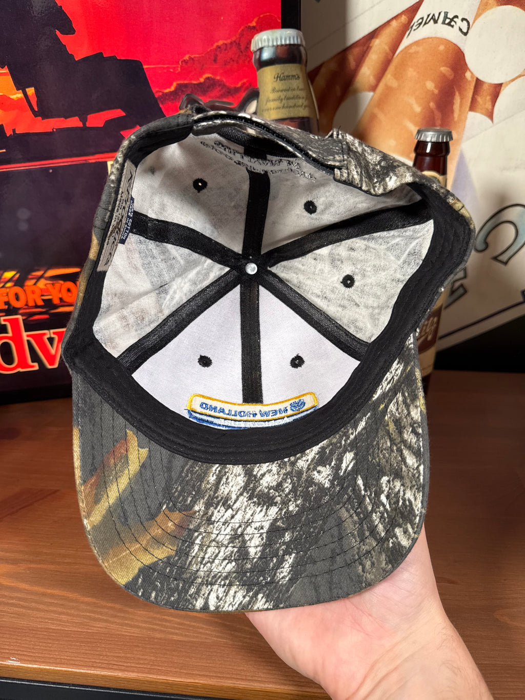 Vintage New Holland Agriculture Camo K Products Hat
