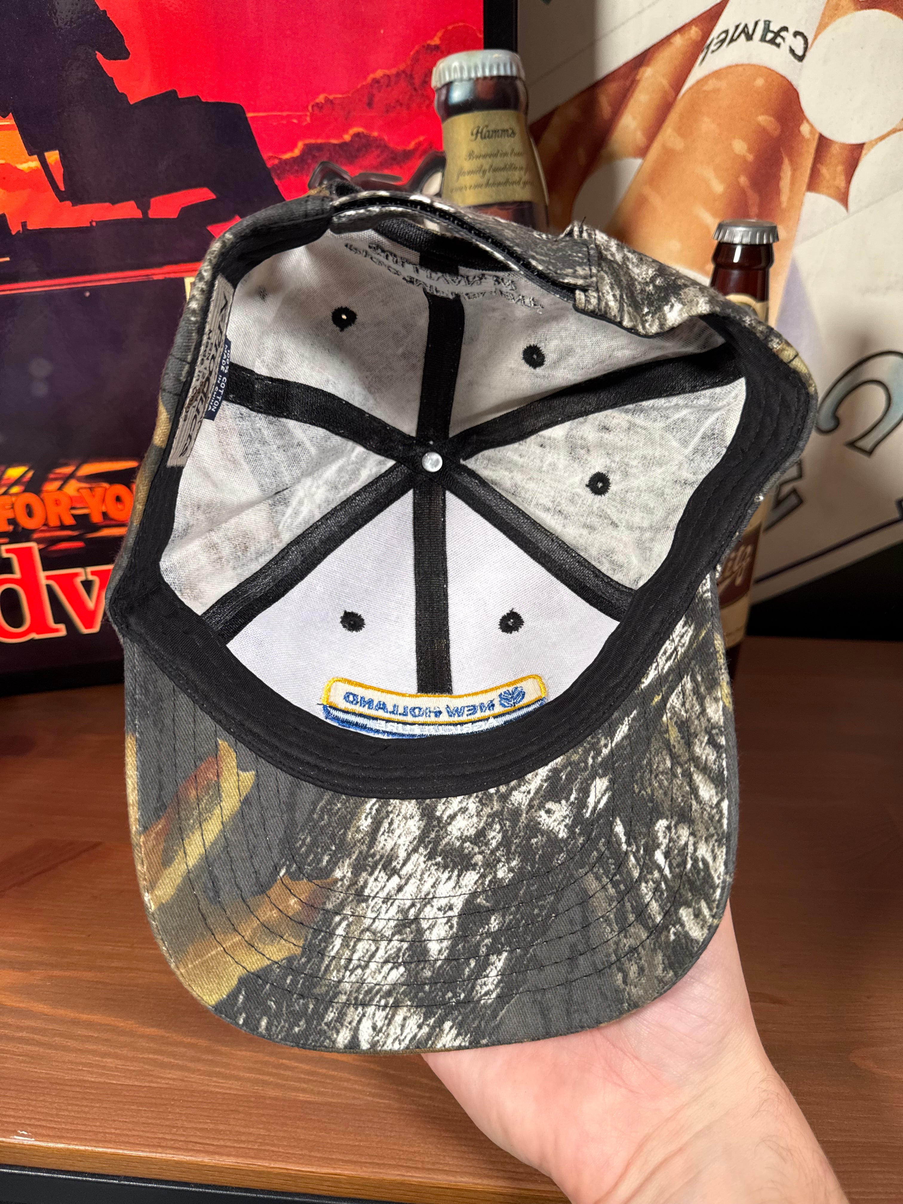 Vintage New Holland Agriculture Camo K Products Hat