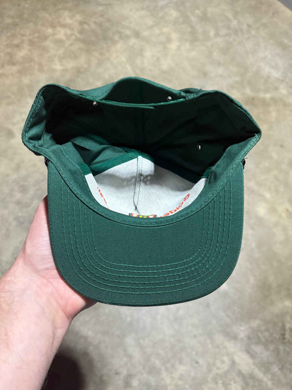 Vintage Golden Harvest 20 Years Embroidered Snapback Hat