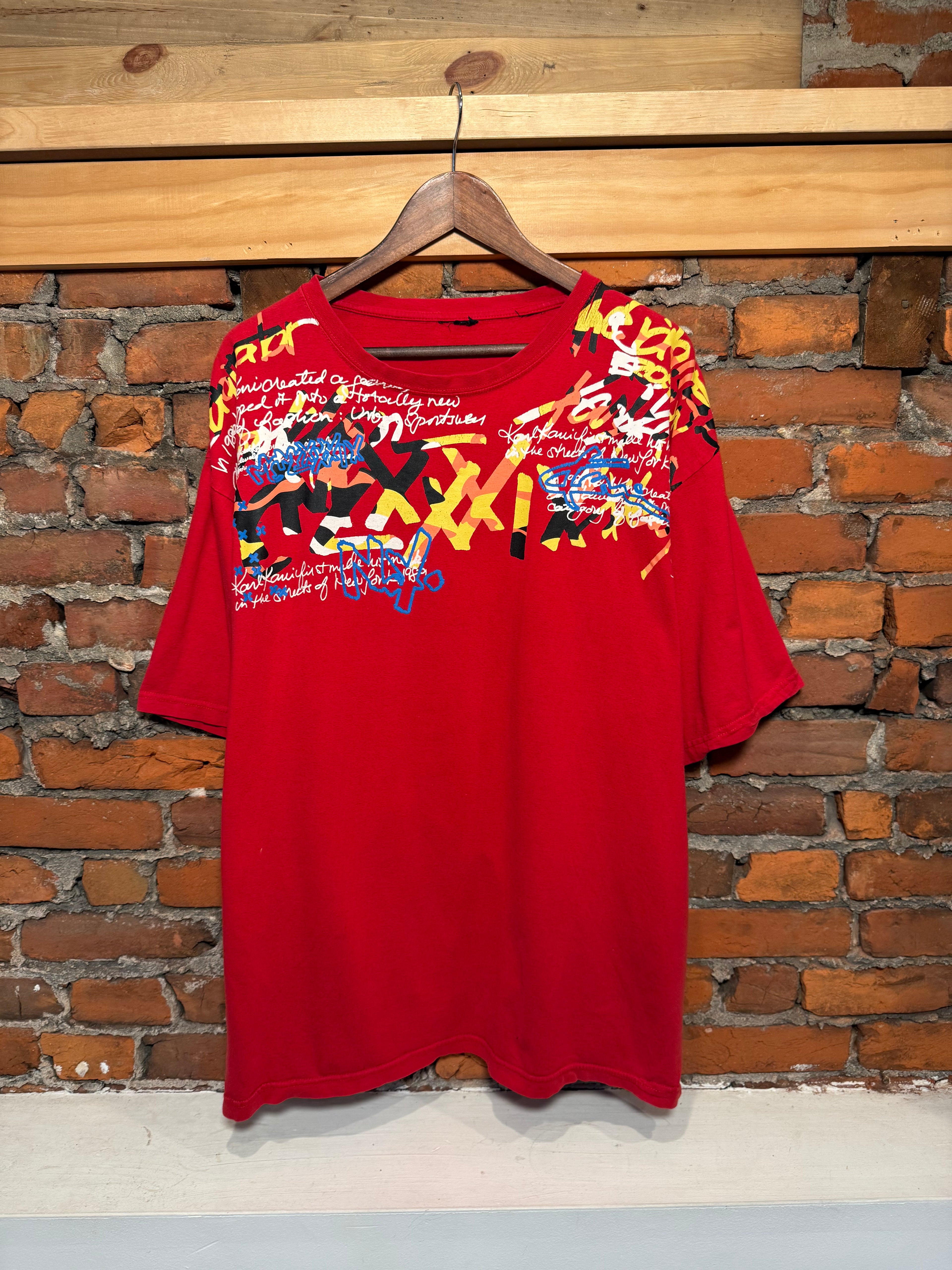 Y2K Karl Kani Red Tee (2XL)