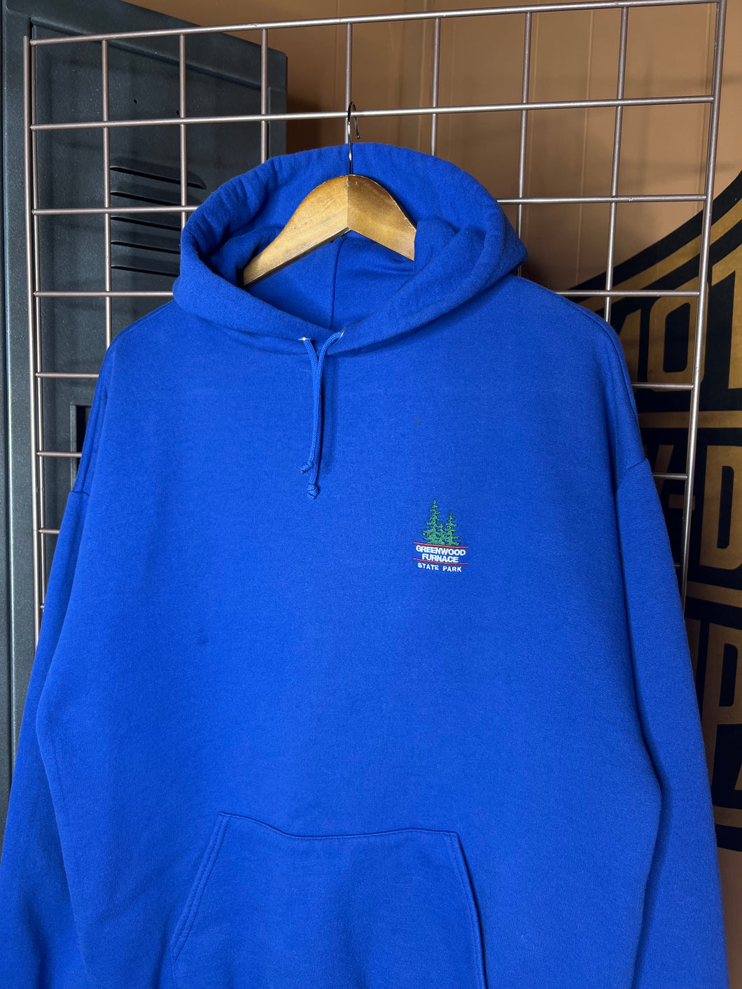 Vintage Greenwood Furnace State Park Hoodie (XL)