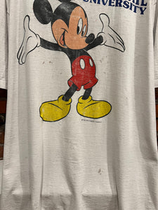 Vintage 90s Penn State Mickey Mouse Sleep Shirt (One Size, Big)