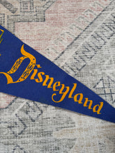 Load image into Gallery viewer, Vintage 70s Disneyland Pennant
