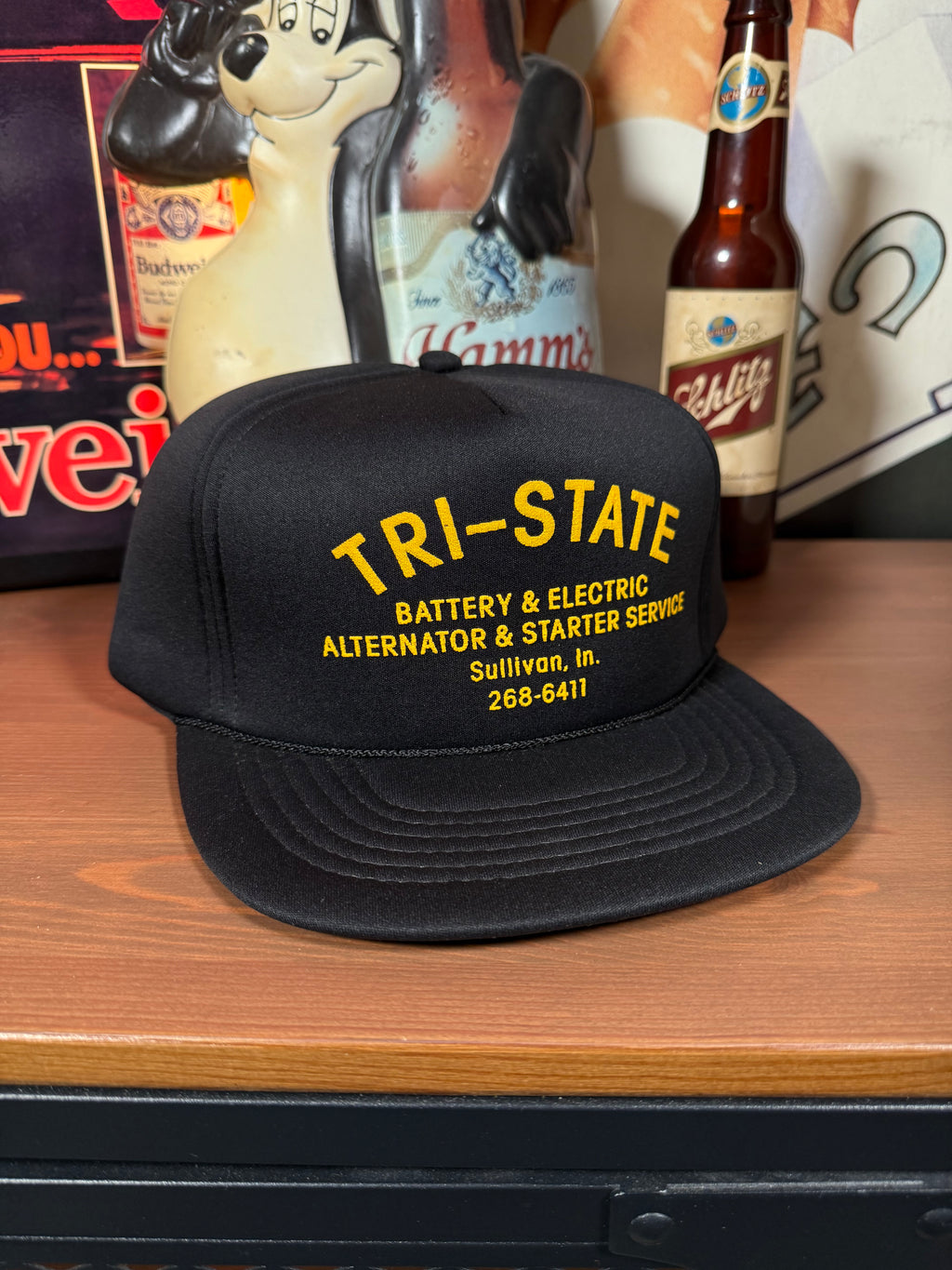 Vintage Tri-State Battery & Electric Snapback Trucker Hat