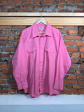 Vintage Sheplers Pink Western Shirt (XL)