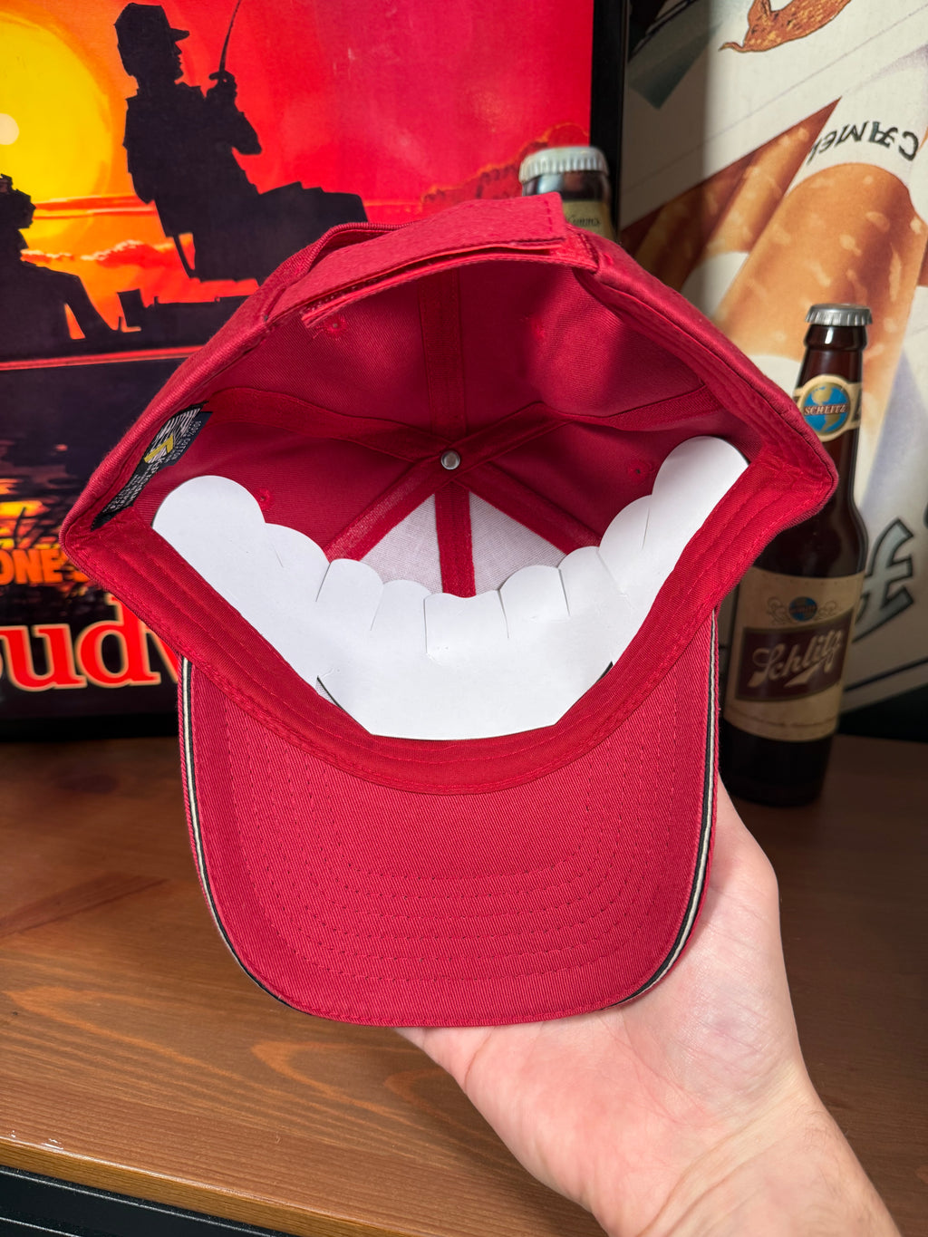 Vintage 2000s Crow’s Seed Red K Products Hat
