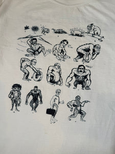 Vintage The Missing Link In Education Evolution Tee (L)