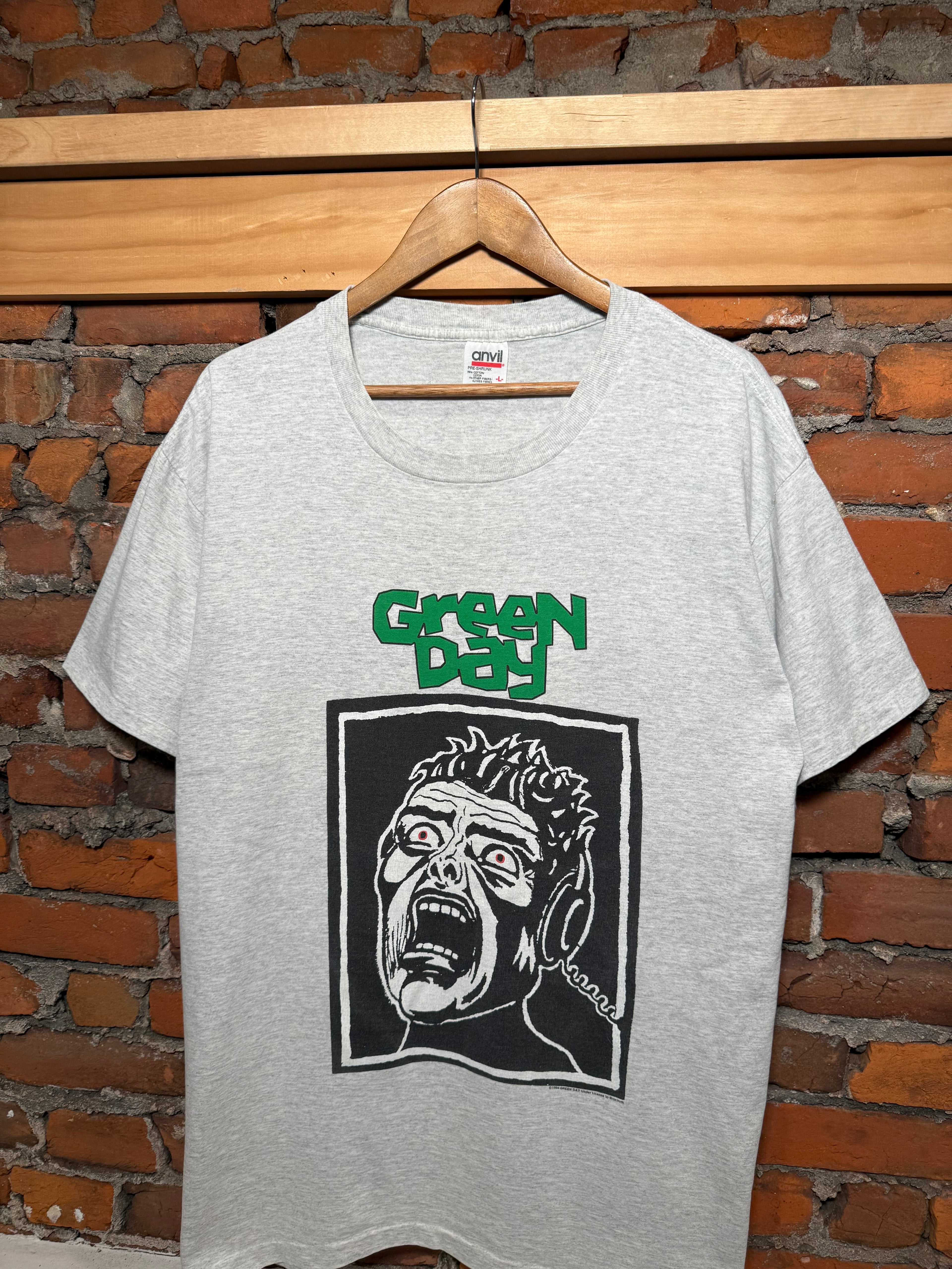 Vintage 1994 Green Day Basket Case Band Tee (XL)
