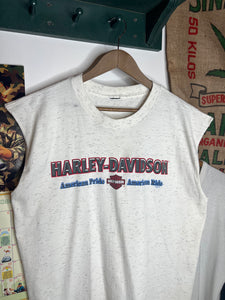 Vintage 1999 Harley Davidson Harrisburg Cutoff Tee (XL)