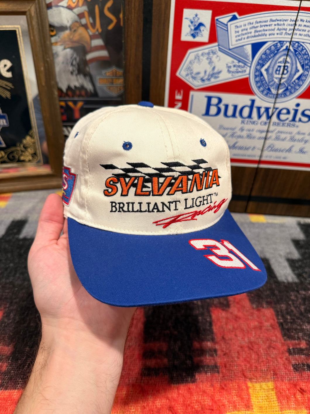 Vintage Sylvania Lowes Nascar SnapBack Hat