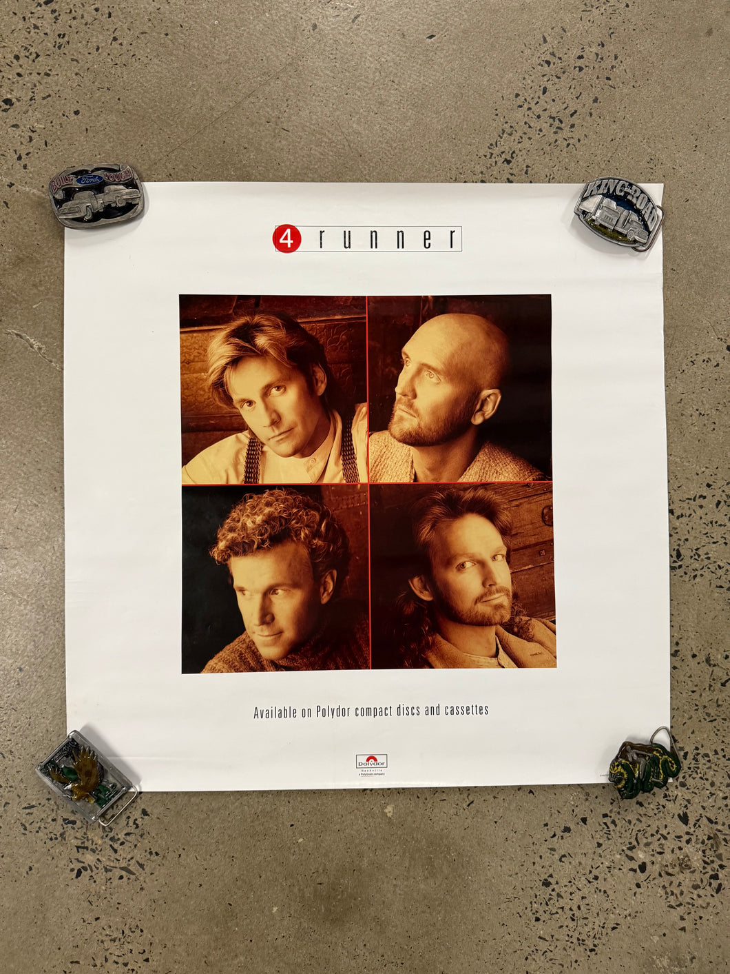 Vintage 1995 4 Runner Band Poster (24x24)