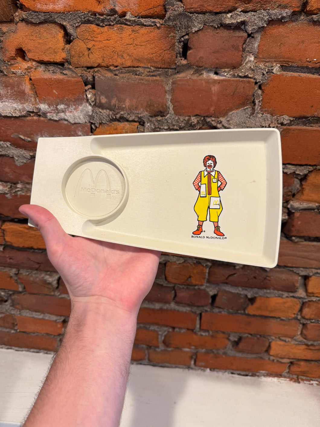 Vintage 70s Ronald McDonald Tray