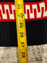 Load image into Gallery viewer, Vintage 70s Sigallo Red Black and White Knit Sweater (WM)
