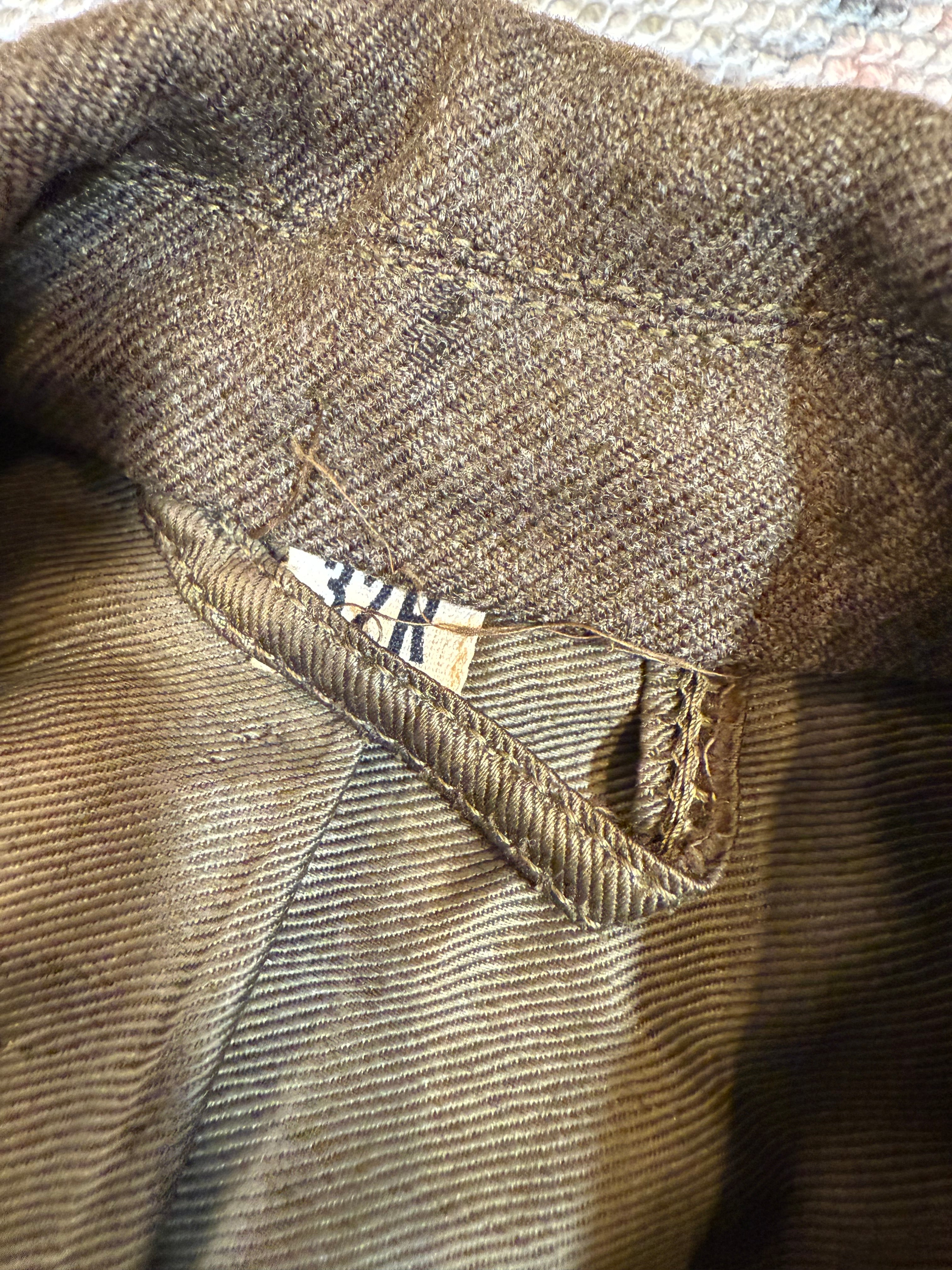 Vintage Wool Military Jacket (32R, See Measurements)