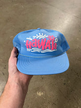 Load image into Gallery viewer, Vintage 80s Hawaii Puffy Print Trucker Hat
