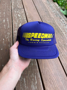 Lot of 3 Vintage Speedway Trucker Hats