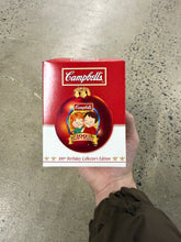 Load image into Gallery viewer, Lot of 2 Campbells Soup Christmas Ornaments
