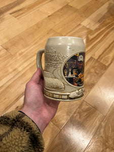 Vintage 90s Rusty Wallace Nascar Beer Mug