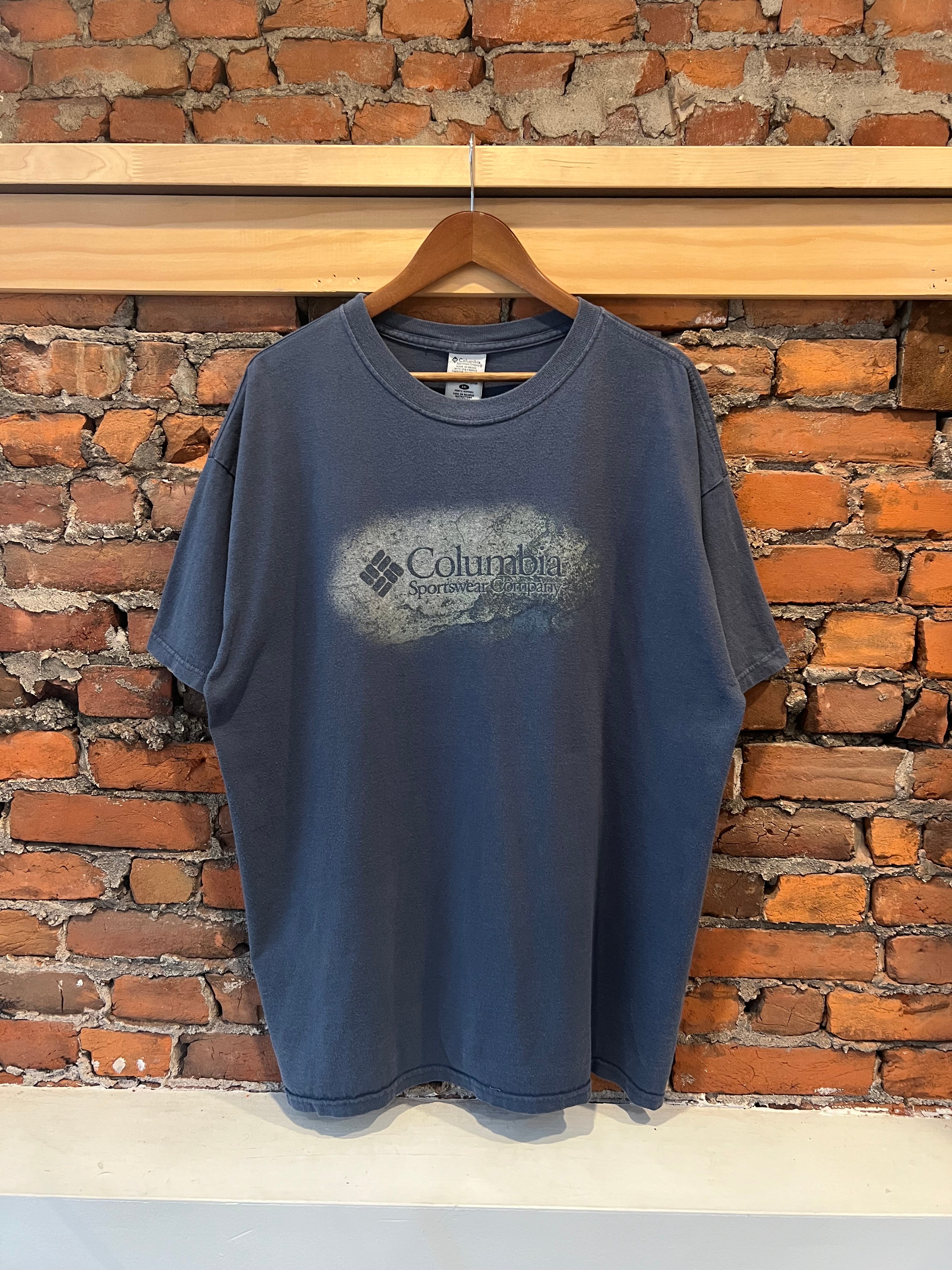 Vintage Columbia Sportswear Logo Tee (2XL)