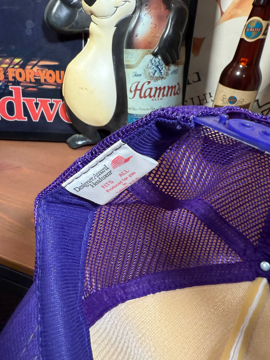 Vintage Welch’s Soft Drinks Trucker Hat