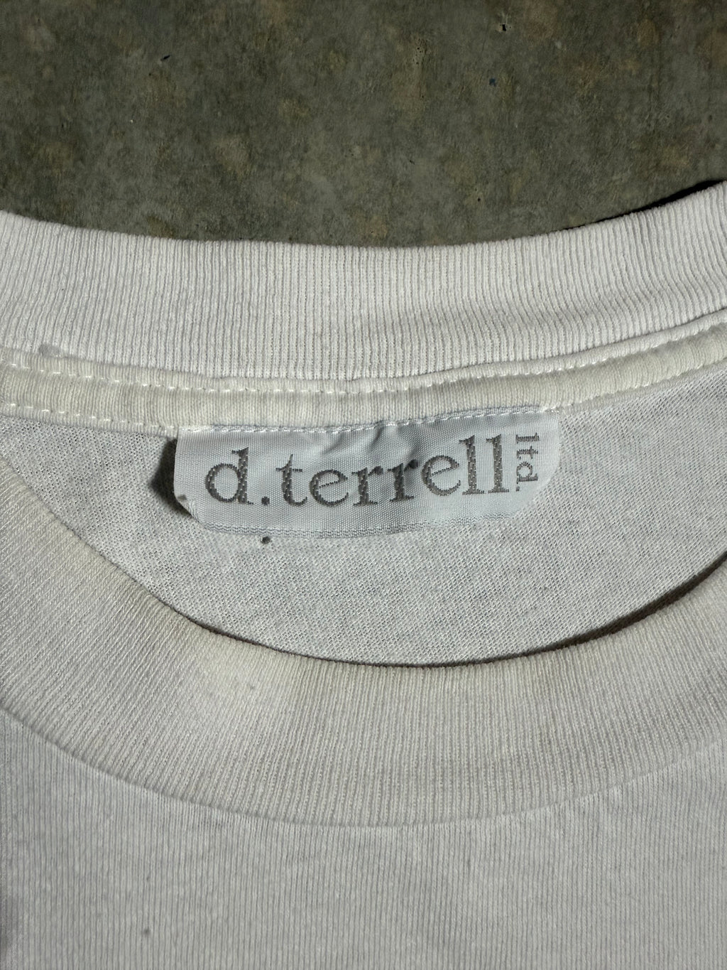 Vintage Embroidered Feathers T-Shirt (L)