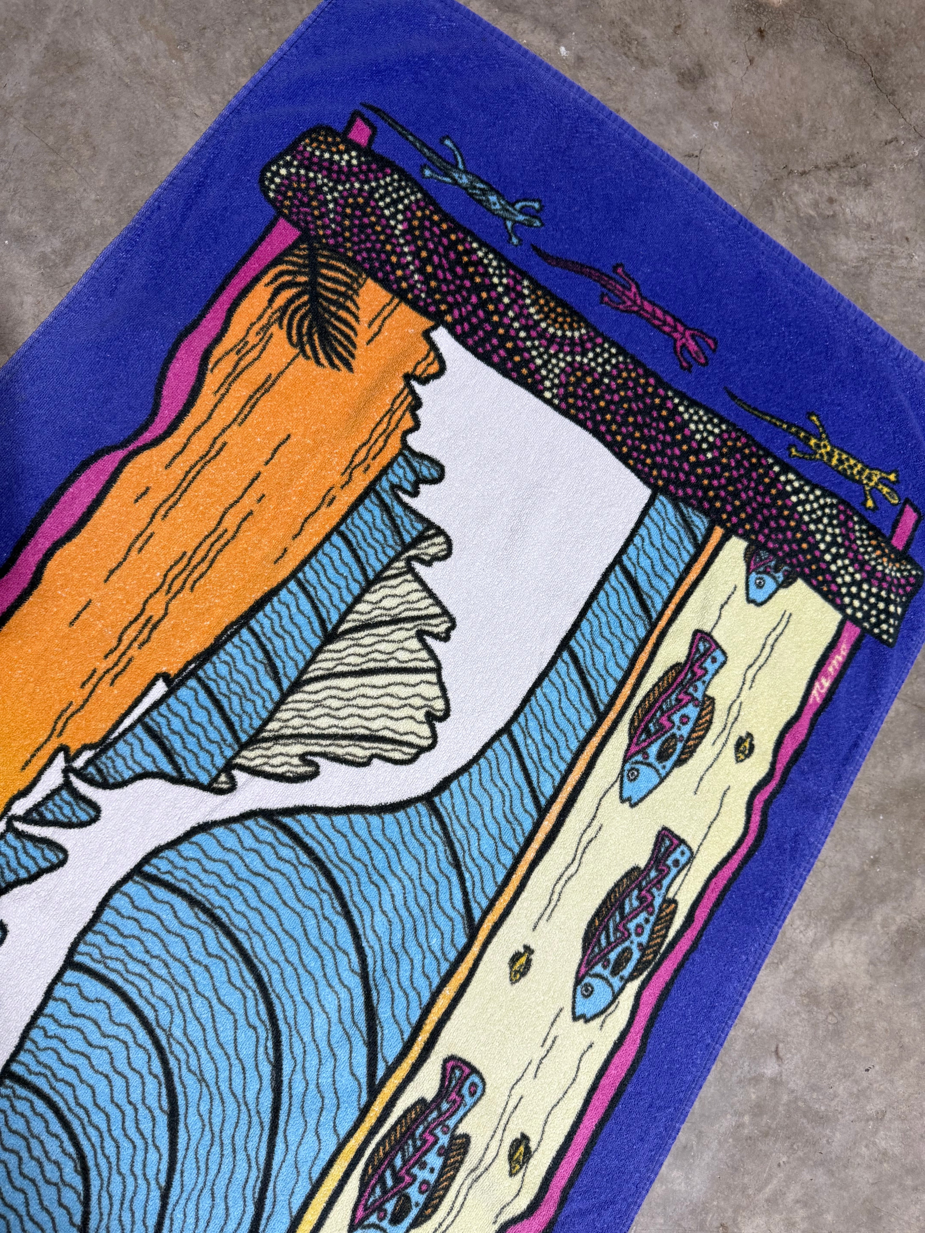 Vintage Ron Jon Surf Shop Towel