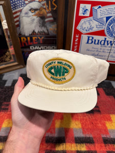 Vintage 80s County Welding Patch Hat