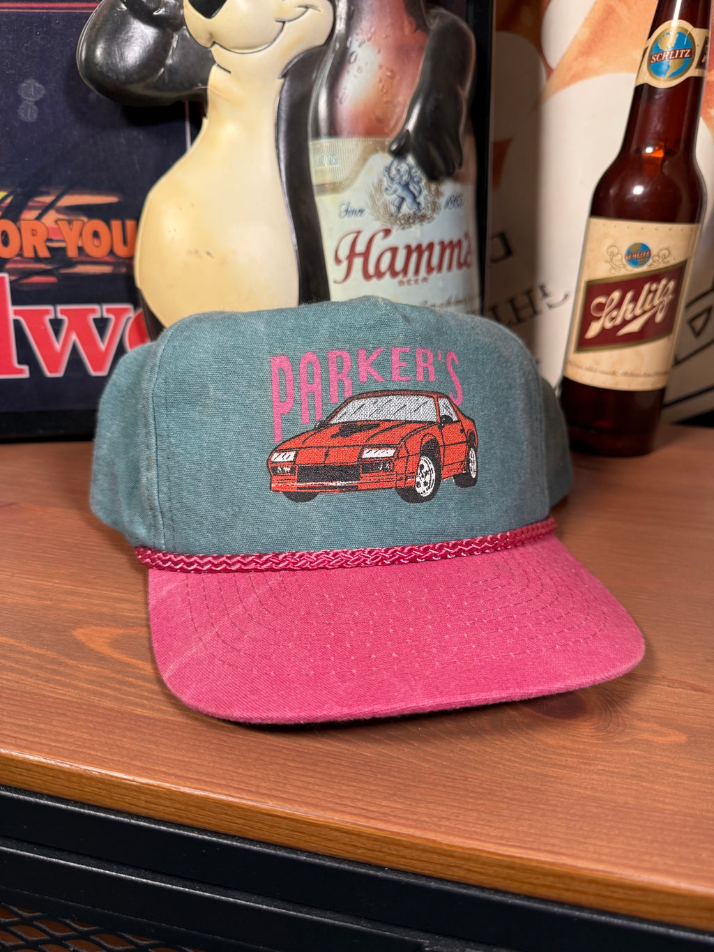 Vintage Parker’s Car Shop Snapback Hat