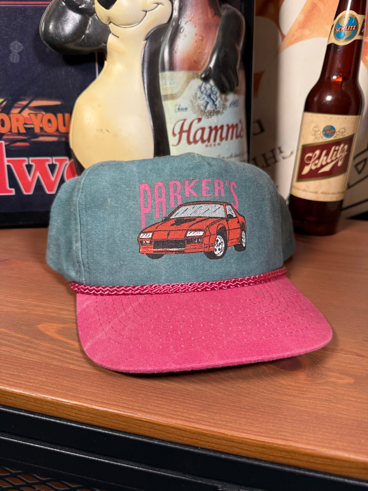Vintage Parker’s Car Shop Snapback Hat