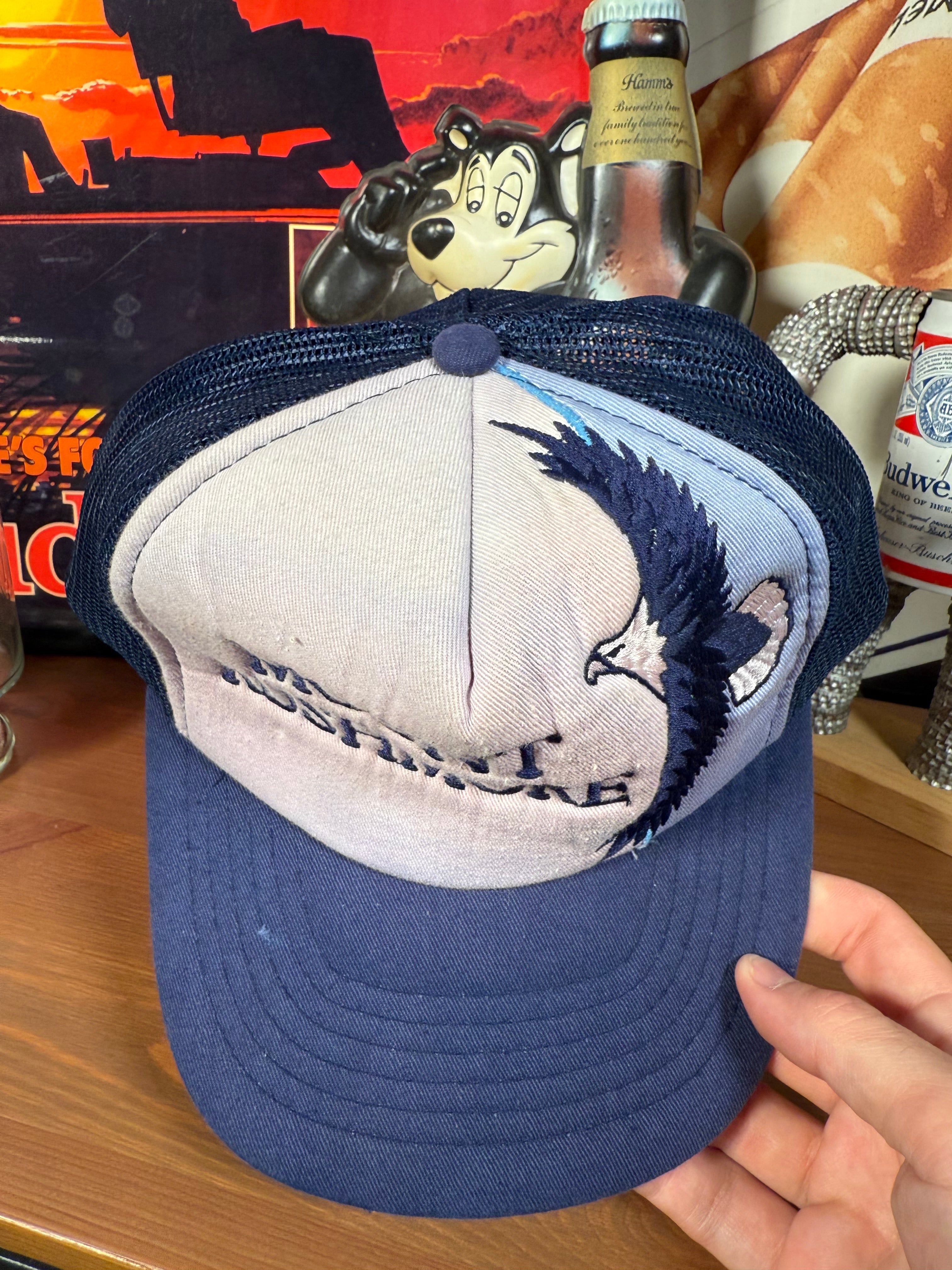 Vintage Mount Rushmore Eagle Trucker Hat