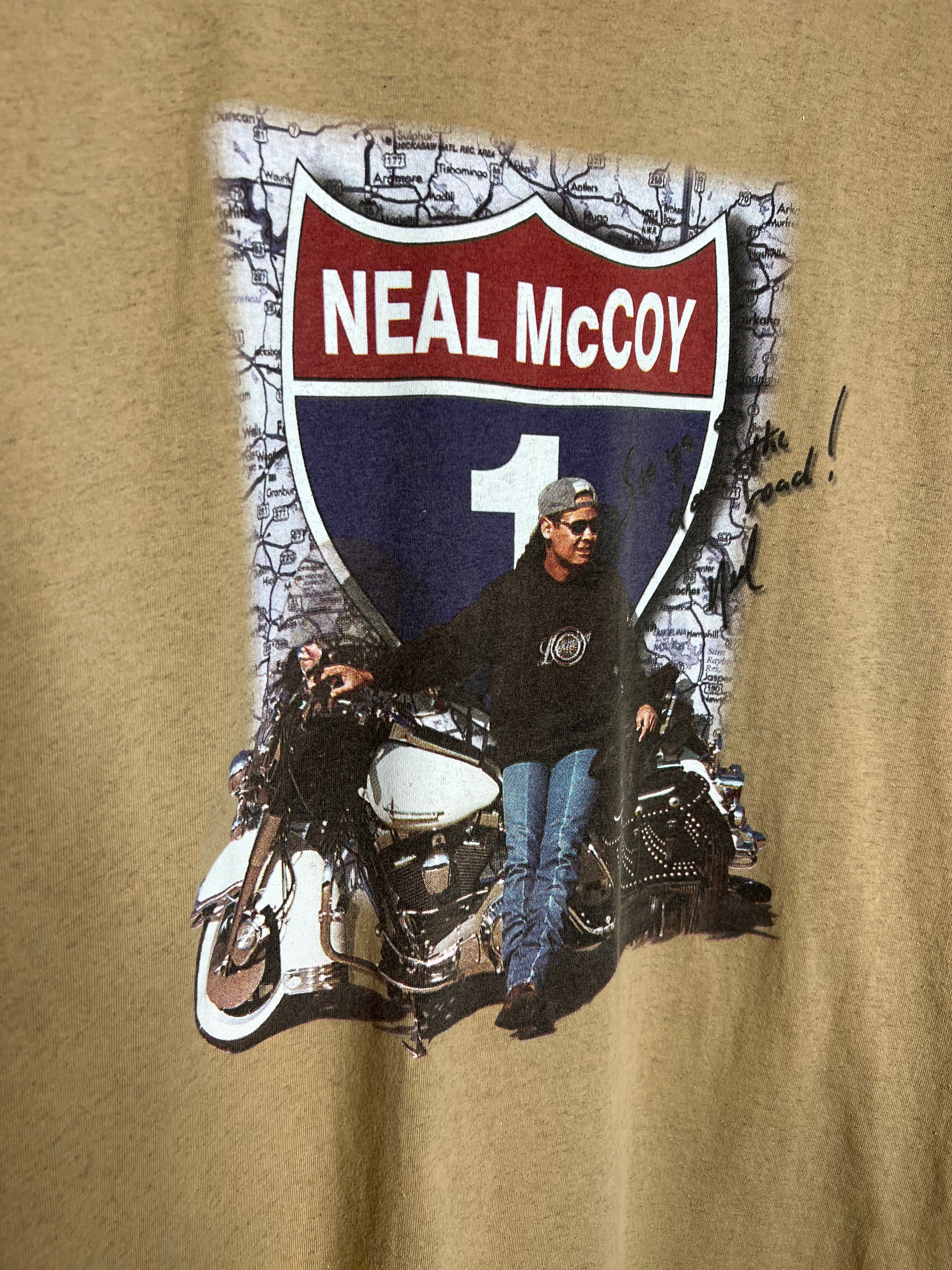 Vintage Neal McCoy Double Sided Concert Tee (XL)