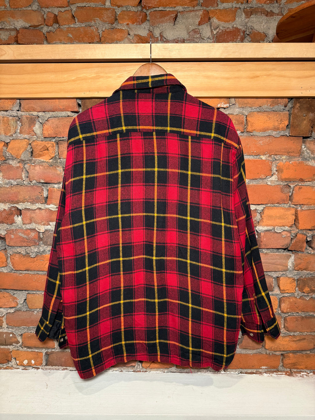Vintage Claybrooke Outdoors Red Flannel Shirt (XL)
