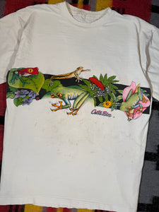 Vintage Distressed Frog Double Sided Shirt (XL)