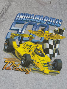 Vintage 80s Indianapolis 500 Racing Tee (M)