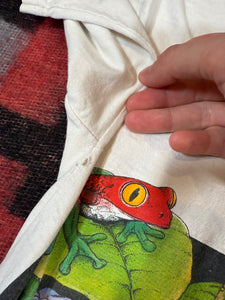 Vintage Distressed Frog Double Sided Shirt (XL)