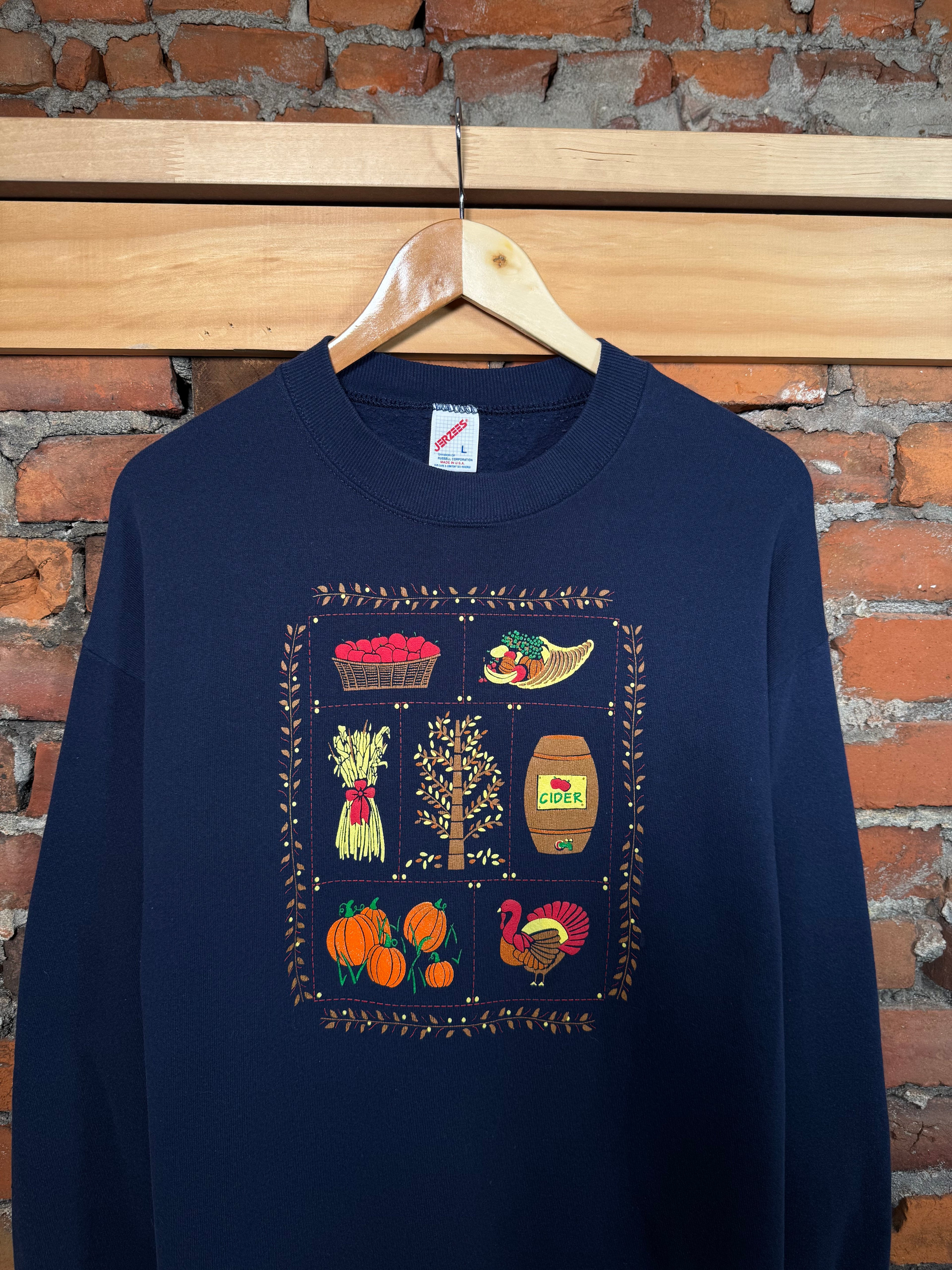 Vintage Autumn Crewneck (M)
