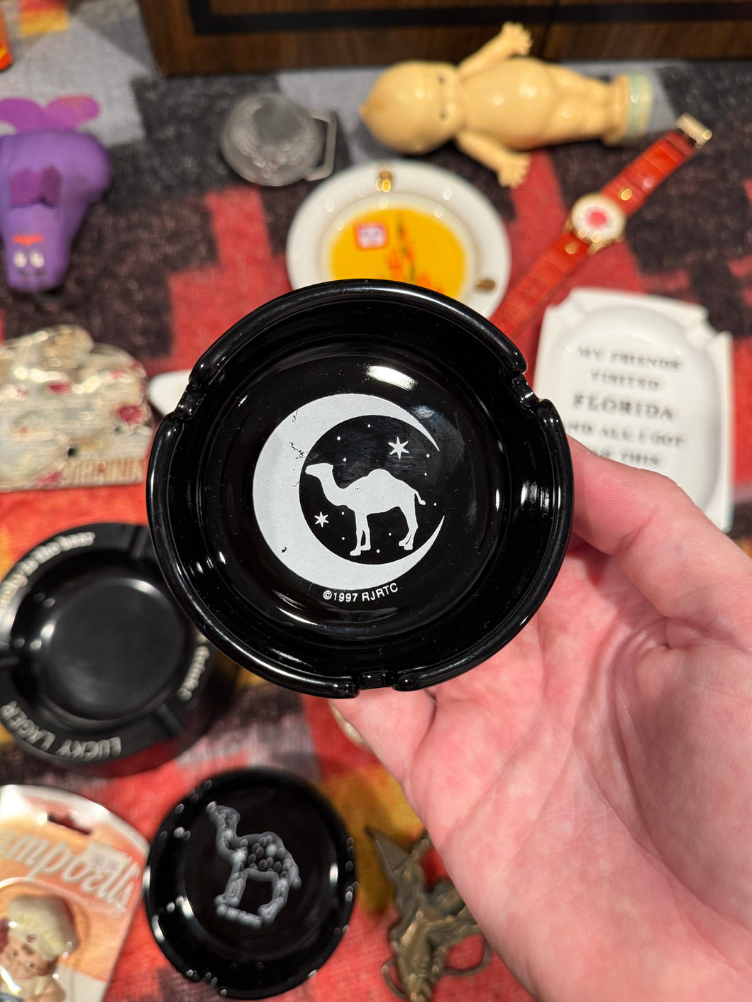 Vintage 1997 Camel Cigs Moon Ashtray