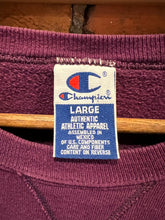 Load image into Gallery viewer, Vintage Purple Champion Crewneck (L)
