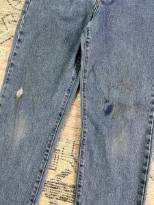 Vintage Calvin Klein Distressed Jeans (28x31.5)