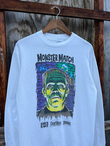 Vintage 1991 Monster Match Universal Monsters Doritos Longsleeve (M)