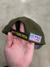 Load image into Gallery viewer, Vintage Logo Athletics Steelers Strapback Hat
