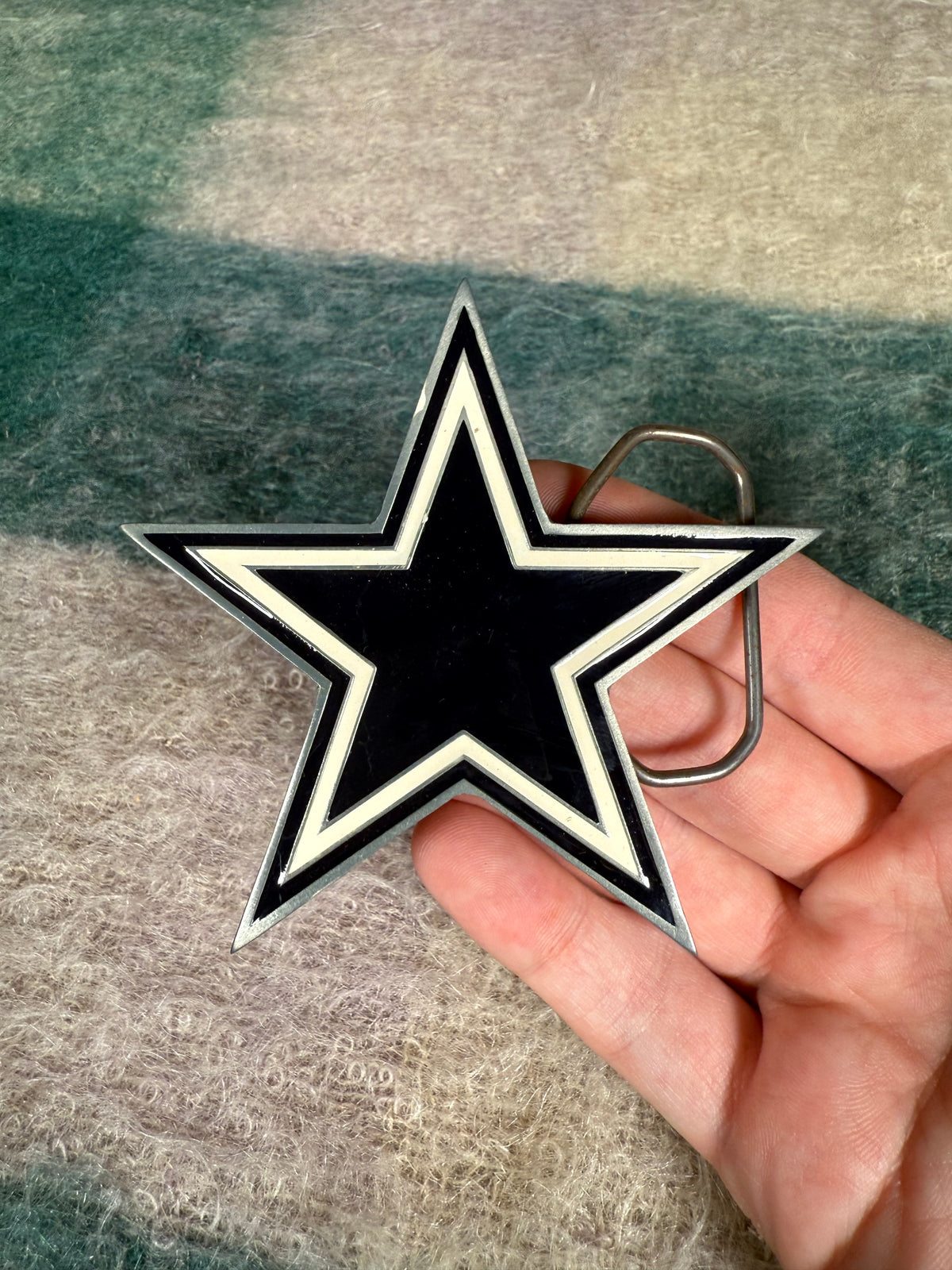Vintage 2000s Dallas Cowboys Logo Belt Buckle