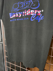 Vintage Distressed Easy Riders Cafe Tee (L)