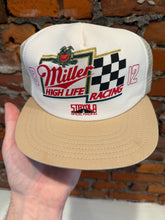 Load image into Gallery viewer, Vintage Miller High Life Racing Trucker Hat
