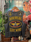 Masonic Riders Biker Leather Vest (L)
