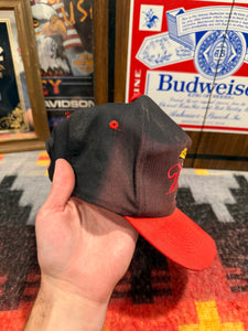 Vintage 90s Miller Beer Faded SnapBack Hat
